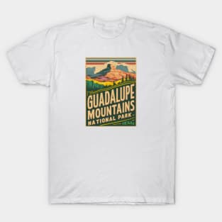 Vintage Guadalupe Mountains National Park T-Shirt